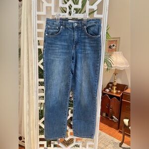Ella Moss Mid-Wash Cropped Jeans, worn twice